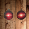 Gepersonaliseerde kerstballen met naam | kerstbal met naam