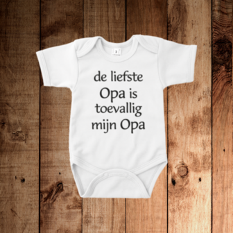 Romper de liefste opa is toevallig mijn opa