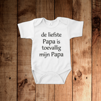 Romper de liefste papa is toevallig mijn papa