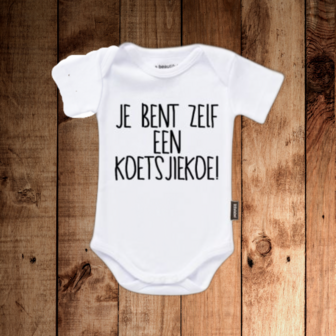 Romper met tekst &quot;Koetsjiekoe&quot;