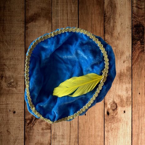 Unieke Pietenmuts met Eigen Naam & Veer - Stijlvol Sinterklaasitem